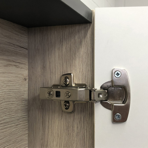 Зеркало-шкаф Comforty Мерано 00-00008508CF 90х15х80 подвесной цвет дуб дымчатый - фото 5