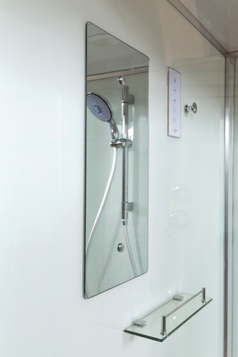 Душевая кабина AvaCan D271SLED 100х100 четверть круга с крышей ориентация универсальная - фото 5