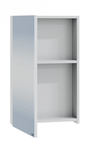 Зеркало-шкаф СанТа Аврора 700331 40х12х65 подвесной цвет белый - фото 2