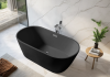Ванна акриловая Cerutti SPA CT10521 170х75 отдельностоящая овальная с ножками