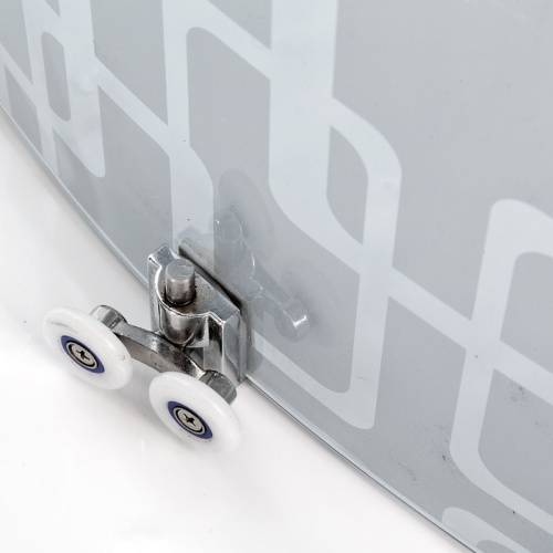 Душевая кабина AvaCan EM2712RLED+GM 120х80 асимметричная с крышей ориентация правая - фото 5