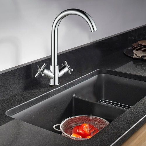 Смеситель для кухни WesnaArt Kometa KOM17-110 на мойку хром - фото 3