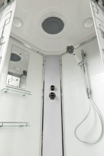 Душевая кабина AvaCan EM4580 80х80 четверть круга с крышей ориентация универсальная - фото 3