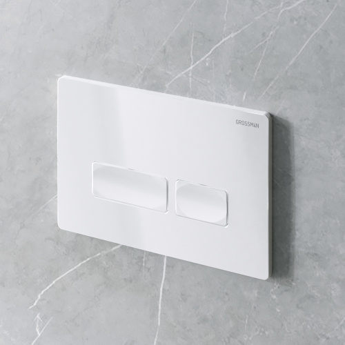 Клавиша смыва механическая Grossman Pragma 700.K31.03.000.000 цвет белый - фото 3