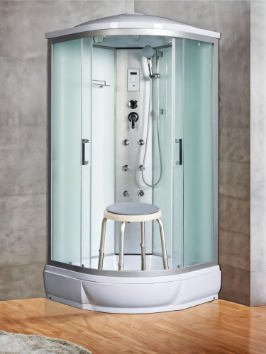 Душевая кабина River DUNAY 100/24 MT (10000000183) 100х100 четверть круга с крышей ориентация универсальная - фото 3