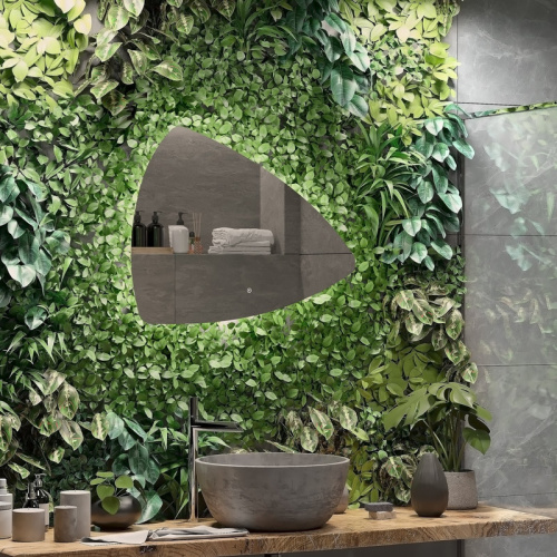 Зеркало в ванную Континент Jazz ЗЛП617 90х70 цвет белый - фото 5