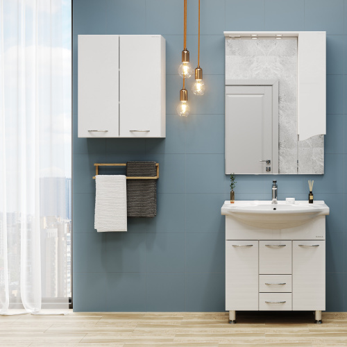 Шкаф Onika Кредо 305001 50х22х75 подвесной - фото 4