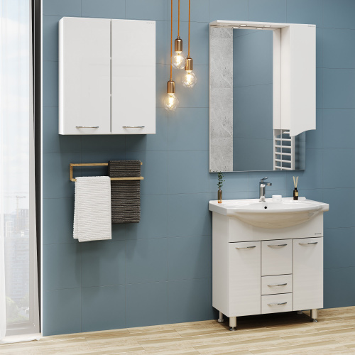 Шкаф Onika Кредо 305001 50х22х75 подвесной - фото 5