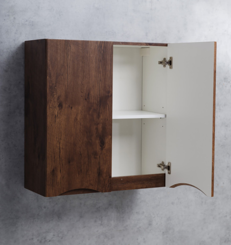 Шкаф BelBagno Fly-Marino FLY-MARINO-700-2A-SC-RW-P 70х30х75 подвесной цвет коричневый - фото 5