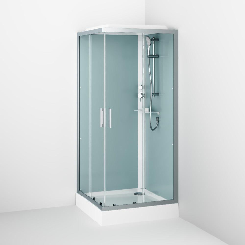 Душевая кабина Am.Pm Gem W90C-403-090MT 90х90 квадратная с крышей ориентация универсальная - фото 5