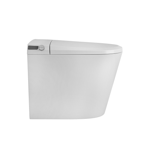 Унитаз приставной Grossman Smart GR-PR-5702 белый с сиденьем микролифт безободковый импульсный смыв - фото 4