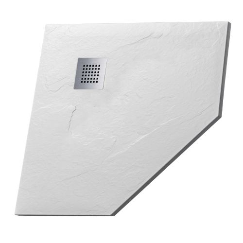 Душевой поддон Grossman Strong GR-S19090D 90х90 искусственный камень белый без ножек