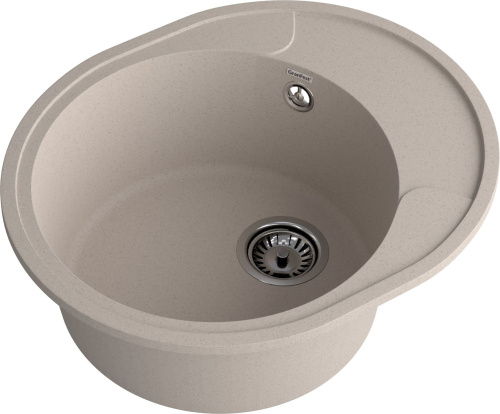 Кухонная мойка Granfest Urban 857L песочный 57х48 цвет бежевый поверхность матовая - фото 2