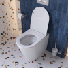 Унитаз приставной BelBagno FLAY BB1003CB-TOR/SC белый с сиденьем микролифт безободковый смыв торнадо