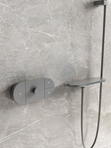Душевая система Vincea VSFW-2F12TGM встраиваемая в стену с термостатом - фото 2