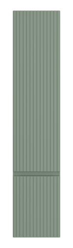 Шкаф-пенал Brevita Victory VIC-05035-080L 35х28х165 напольный/подвесной цвет зеленый - фото 2