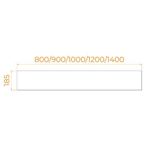 Экран фронтальный для поддона RGW 16230411-90 - фото 2