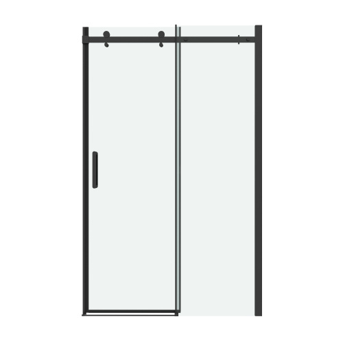 Душевая дверь Grossman Classic 100.K33.04.130.21.00 130х195 стекло прозрачное профиль черный матовый