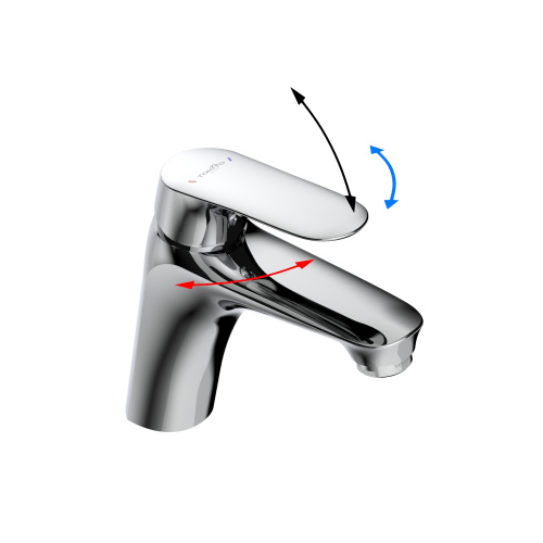 Смеситель Tokito TAKASE TOK-TAK-1011 на раковину хром - фото 3