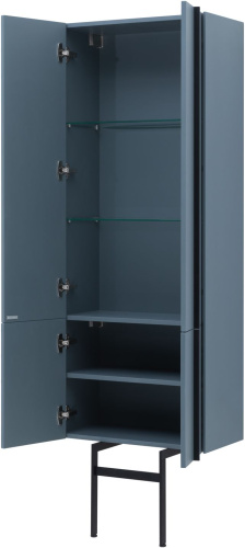 Шкаф-пенал Allen Brau Reality 1.32003.BGM 60х31х148 подвесной цвет синий/серый - фото 5