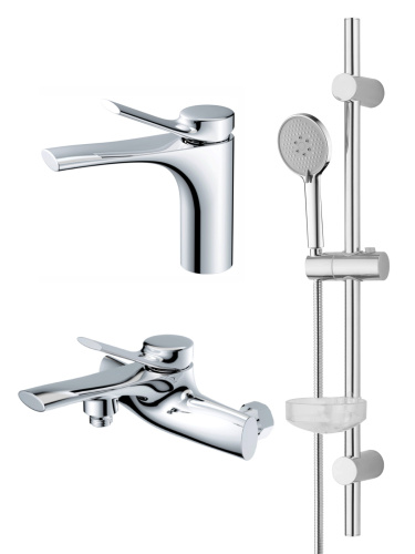 Душевой набор Orange ORGANIC M27-511cr настенный  хром - фото 2