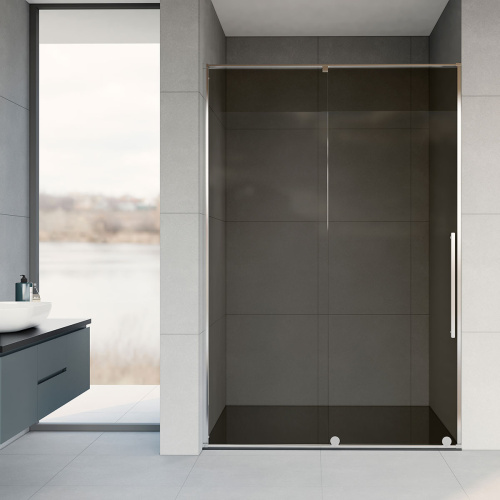 Душевая дверь Vincea Arno VPS-1A120CG 120х200 стекло тонированное профиль хром глянцевый