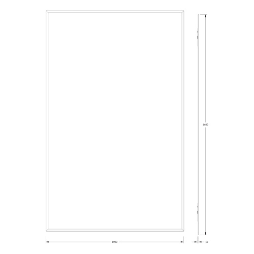 Зеркало в ванную Evoform Comfort BY 0960 100х160 - фото 2