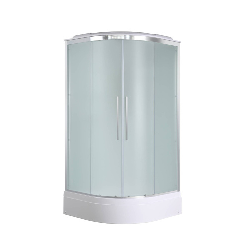 Душевая кабина AvaCan EM EM3010LED 100х100 четверть круга с крышей ориентация универсальная - фото 3