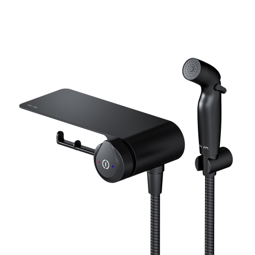 Гигиенический душ со смесителем Am.Pm X-Joy F0H85A822 черный - фото 2