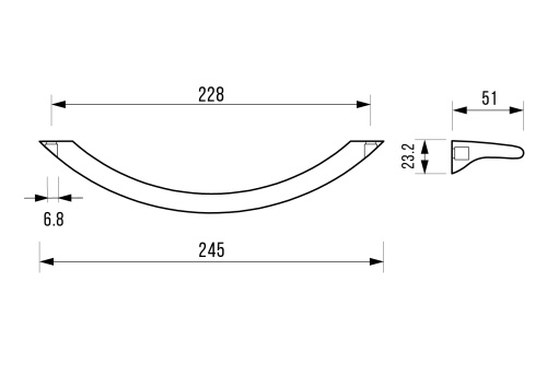 Ручки для чугунных ванн Vinsent Veron VH0015CH - фото 2