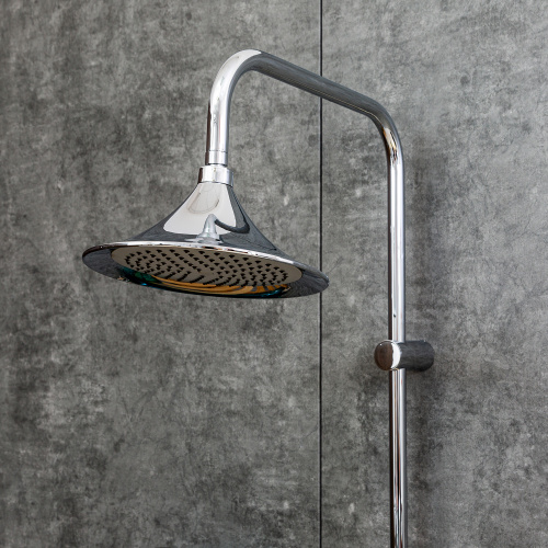 Душевая стойка Agger Retro A1993500 настенная цвет хром - фото 3