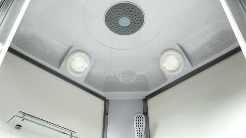 Душевая кабина AvaCan L980GM+EL 80х80 четверть круга с крышей ориентация универсальная - фото 5