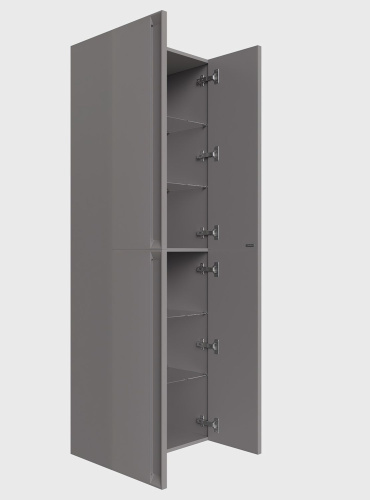 Шкаф-пенал Allen Brau Eclipse 2.0 1.E1006.PGM 2.0 60х32х180 подвесной цвет серый - фото 2