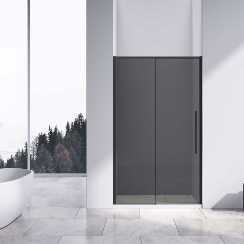 Душевая дверь Vincea Slim-N VDS-4SN140CGB 140х195 стекло тонированное профиль черный
