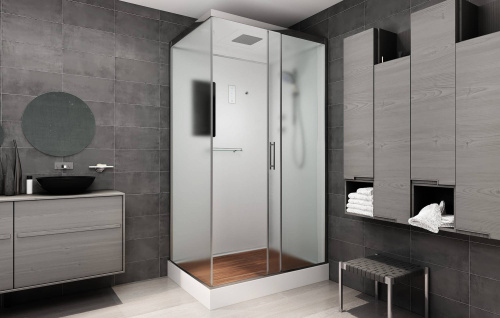 Душевая кабина AvaCan D129SEL 120х90 прямоугольная с крышей ориентация универсальная - фото 2