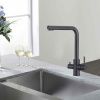 Смеситель для кухни WesnaArt Eko EKO05-151Black на мойку черный
