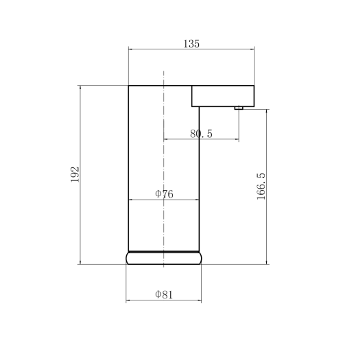 Дозатор для жидкого мыла Fashun A411-8 - фото 3
