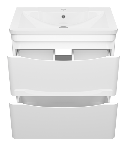 Тумба под раковину Misty Атлантик П-Атл-01070-011П2Я 69х45х61 подвесная - фото 3