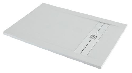 Душевой поддон Aquanet Delight 00255443 140х80 искусственный камень белый без каркаса - фото 2