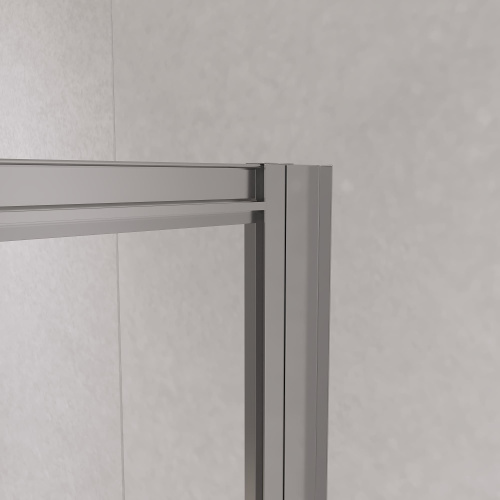 Душевой уголок RGW Passage 020814680-11 80х100 стекло прозрачное профиль хром глянцевый без поддона - фото 3