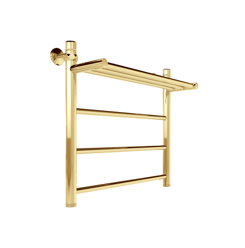 Полотенцесушитель Indigo Line LLSHW60-50GDPK3 53х60 водяной золото - фото 4