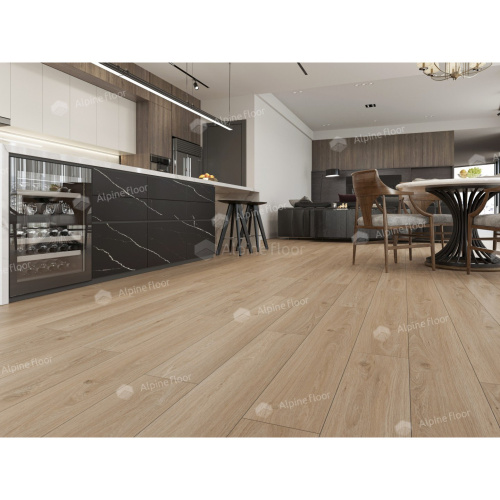 Кварцвиниловая плитка Alpine Floor Easy Line ECO 3-28 Дуб Модера толщина 0.3 см 43 класс 1219,2х184,15 - фото 3
