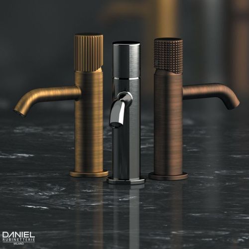 Смеситель Daniel Trilogy TG606N15 на раковину черный - фото 3
