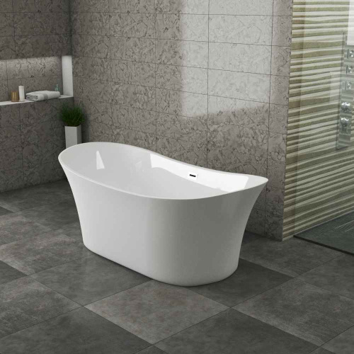 Ванна акриловая Grossman Galaxy GR-2101 170х80 отдельностоящая овальная с каркасом - фото 2