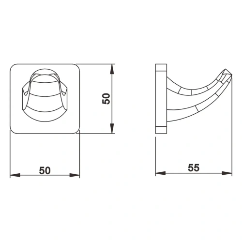 Крючок Rose RG15H RG1511H - фото 3