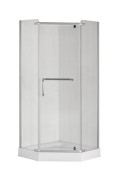 Душевой уголок Taliente TA-09093-1CP 90х90 стекло прозрачное профиль хром глянцевый без поддона