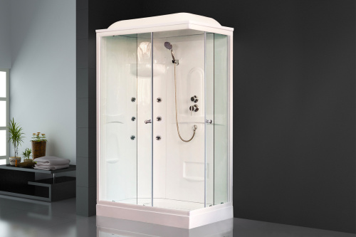 Душевая кабина Royal Bath HP RB8120HP2-T-L 120х80 прямоугольная с крышей ориентация левая - фото 2