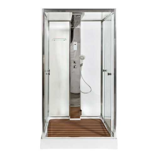 Душевая кабина AvaCan Z122STEAM 120х90 прямоугольная с крышей ориентация универсальная - фото 5