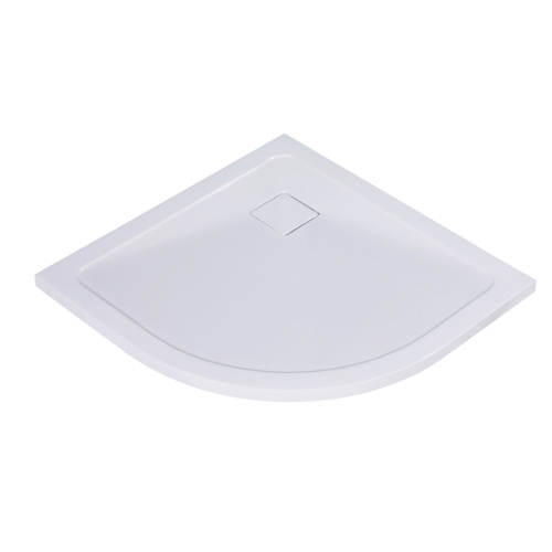 Душевой поддон WasserKRAFT Dinkel 58T 58T01 90х90 искусственный камень белый - фото 2