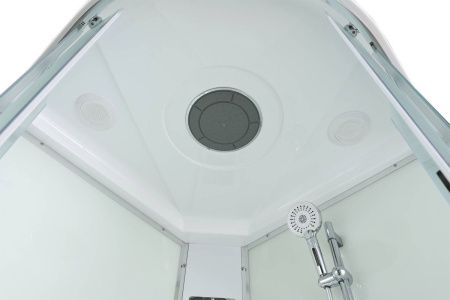 Душевая кабина AvaCan EM EM5011new 110х110 четверть круга с крышей ориентация универсальная